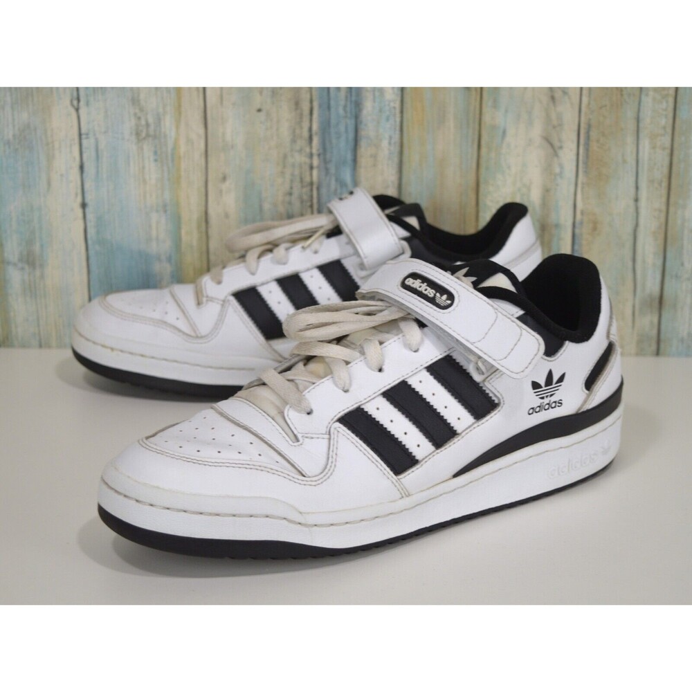 Adidas Forum Low Men's Size 13 Shoes Cloud White/Core Black FY7757 - Picture 1 of 10